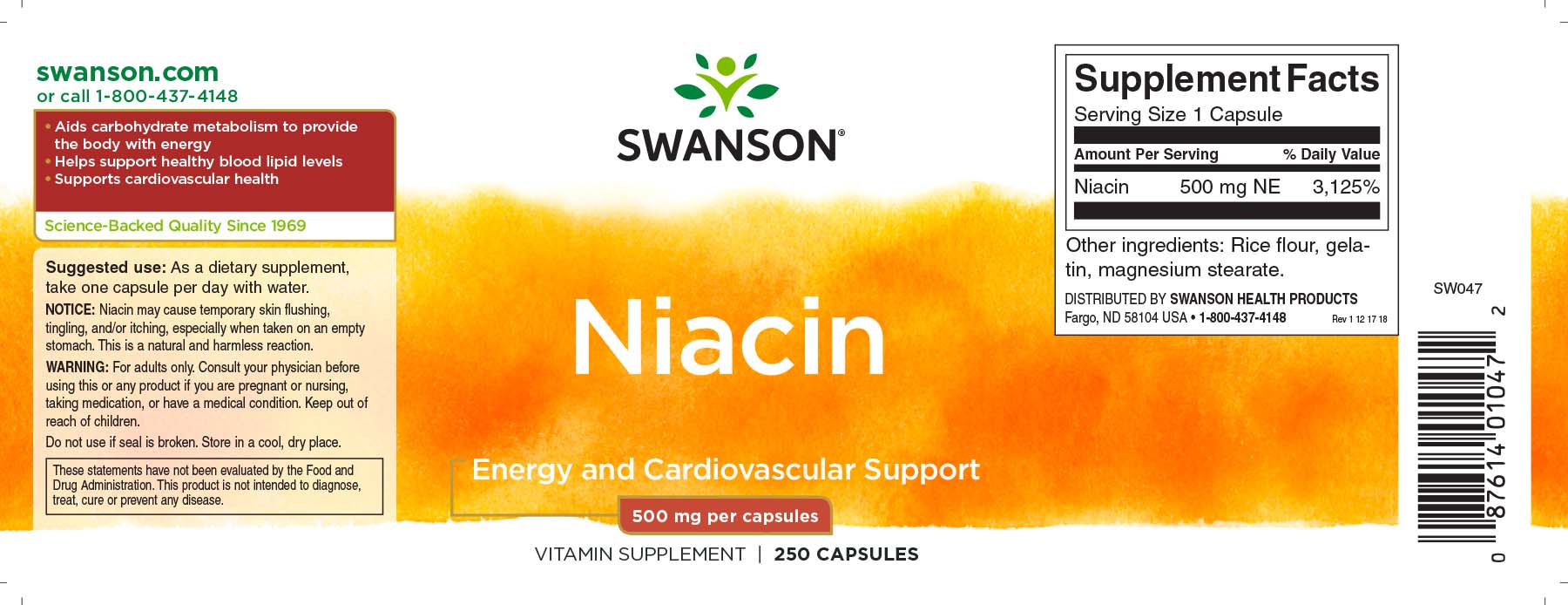 Niacina (Vitamina B-3)