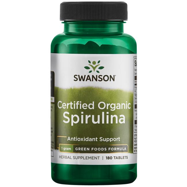 100% espirulina orgânica certificada